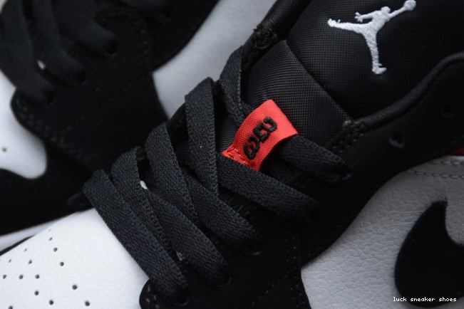 Rep LUCY Air 1 Black Low Toe 553558-116 Jordan 0813